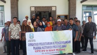 Kunjungan UPT Perbibitan Ternak dan HMT Malang